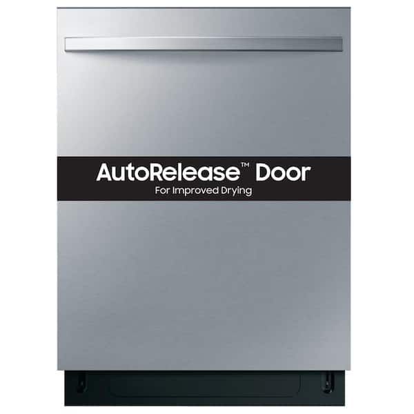 Samsung 24 in. Top Control Dishwasher with Third Rack in Fingerprint Resistant Stainless Steel