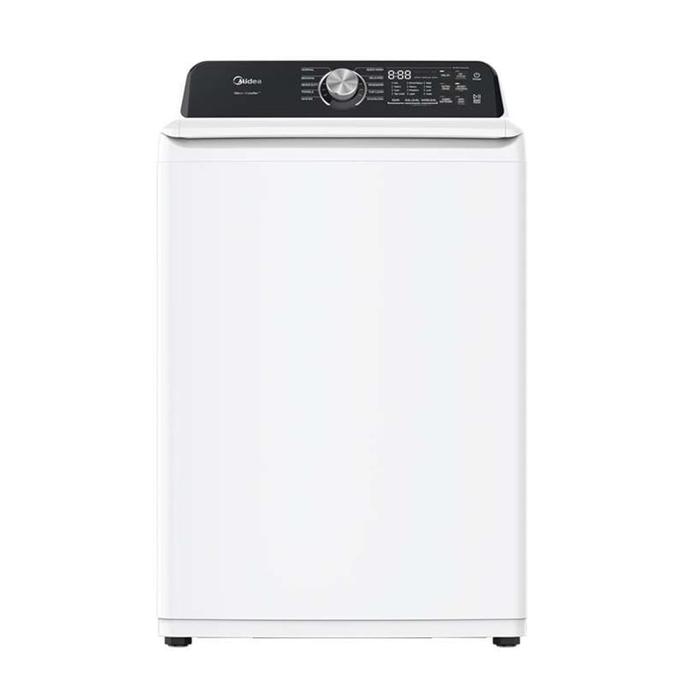 Midea MLTW45M4BWW 4.5 Cu. Ft. Smart Top Load Washer in White – view 1